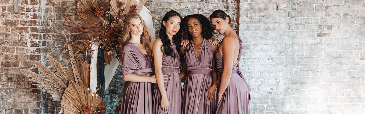 Shop Luxe Satin Infinity Dresses